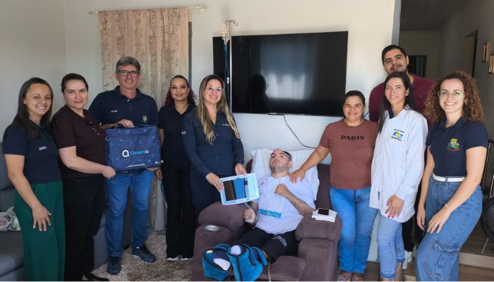 Guaraniaçu entrega segundo terminal de acessibilidade digital do Projeto Conversia